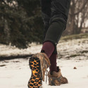 DOUBLE TREK GR "LYOCELL" HIGH SOCKS Burgundy