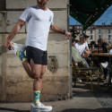Men's white DBDB technical T-shirt
