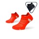 Pack x2 - Socquettes running ultra-courtes Light One rouge-noir