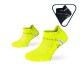Pack x2 - Socquettes running ultra-courtes Light One jaune-noir