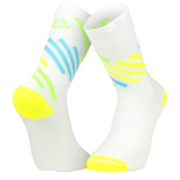 LIGHT RUN High Socks "MIAMI" Yellow/Green