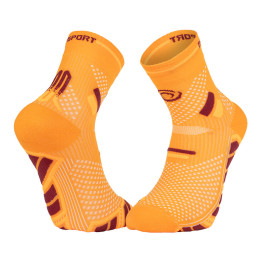 TRAIL ULTRA MID socks Orange/Burgundy