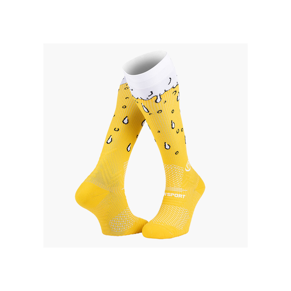 Trail compression socks beer | Made in France