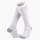 Chaussettes Light Run compression Blanc/gris