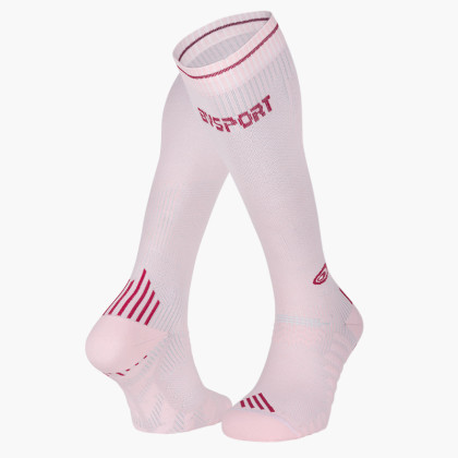 Pink-fushia Running compression socks