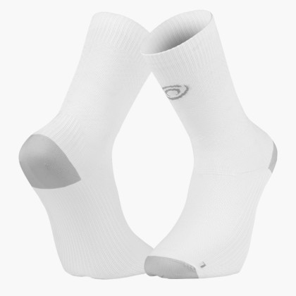 LIGHT RUN High Socks White/Grey