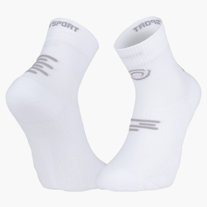 Chaussettes RUN MARATHON Mid Blanc/Gris