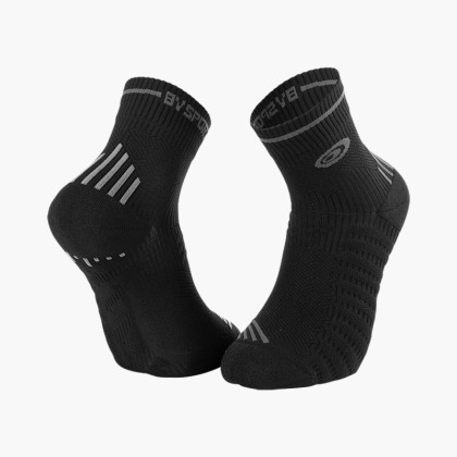 Chaussettes RUN MARATHON noir-gris