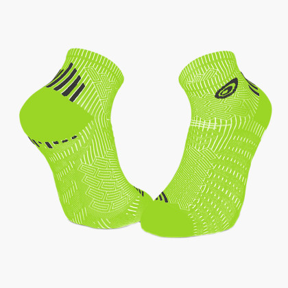 RUN ELITE green -grey ankle socks