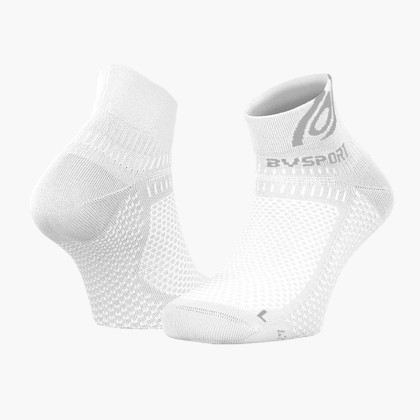 Socquettes running Light 3D blanc