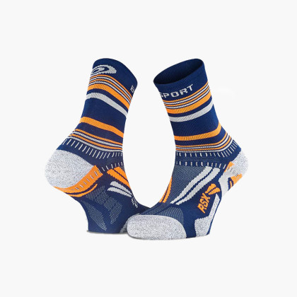 Chaussettes RSX EVO "Tennis" bleu/orange - Collector Edition