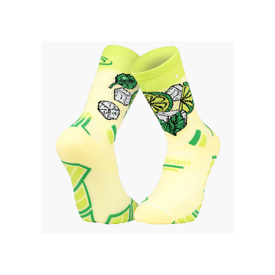 TRAIL ULTRA NUTRISOCKS MOJITO - Collector | Made in France