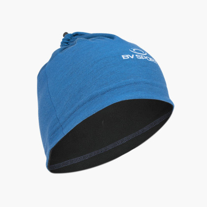 Beanie-Neck warmer blue - Mix