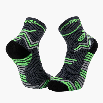 Chaussettes TRAIL ULTRA gris-vert