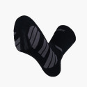 Chaussettes TRAIL ULTRA HIGH Noir/Gris