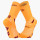 Chaussettes TRAIL ULTRA HIGH Orange/Bordeaux