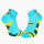 TRAIL ELITE blue-yellow ankle socks