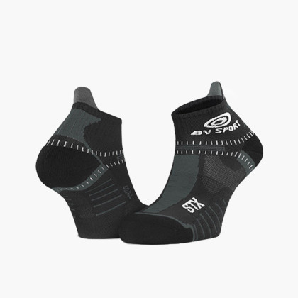 Socquettes trail STX EVO noir-gris