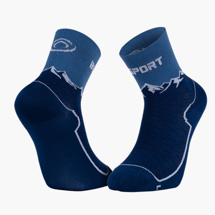 Chaussettes DOUBLE GR MID Bleu