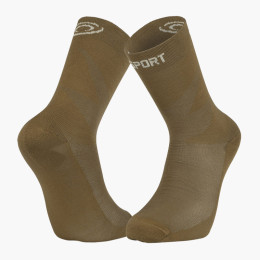 DOUBLE TREK GR "LYOCELL" HIGH SOCKS Beige