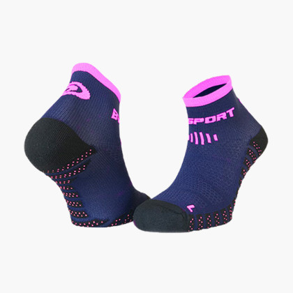 Calze corte SCR ONE EVO blu notte/rosa