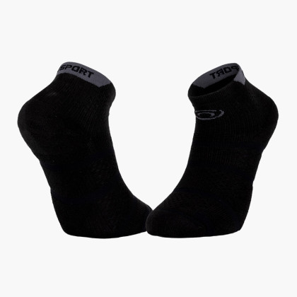 Short Padel Socks Black/Grey