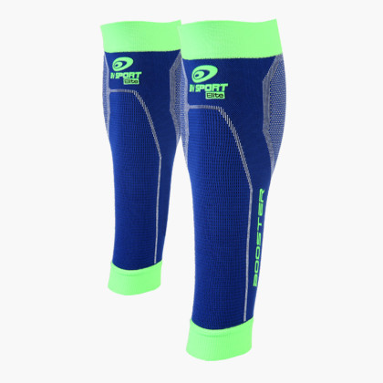 Manchons d'effort Booster Elite bleu/vert