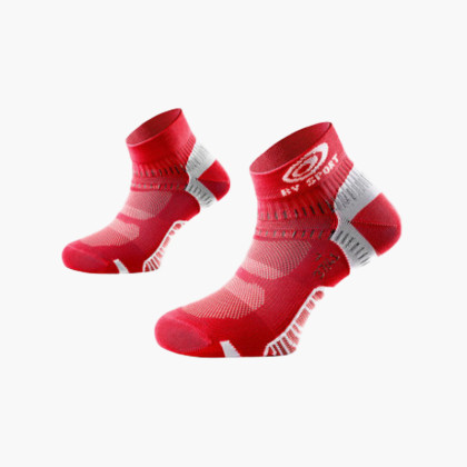 Ankle socks running Light One red