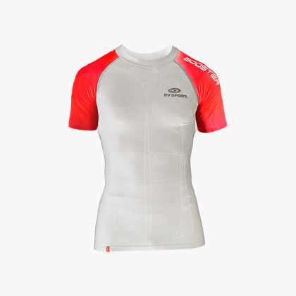 Compression Shirt SKAEL White&Red