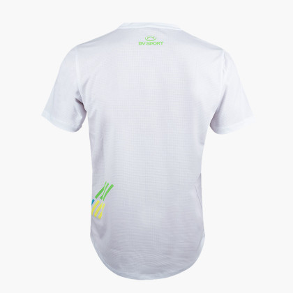 T-shirt LIGHT tecnico a maniche corte bianco/verde