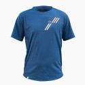 T-shirt LIGHT tecnico a maniche corte Navy/Arancione