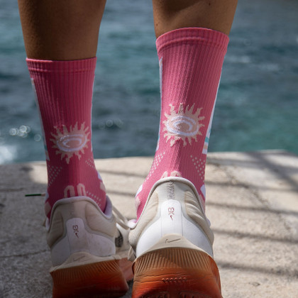 TRAIL ULTRA NUTRISOCKS ROSÉ - Collector