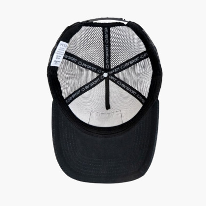 Casquette Trucker Retro Noir