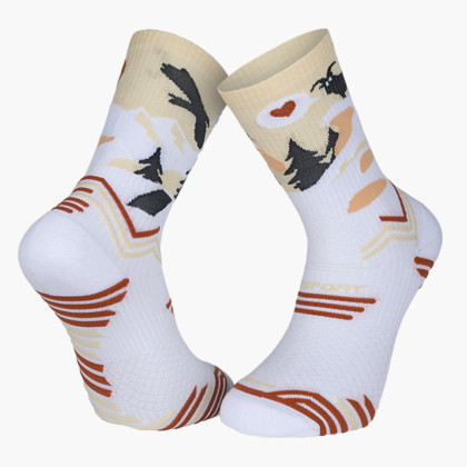 Chaussettes TRAIL ULTRA neige blanche - Collector DBDB
