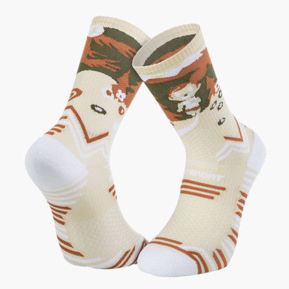 Calze TRAIL ULTRA crema - Collettore DBDB