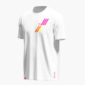 LIGHT Technical t-shirt White/Pink