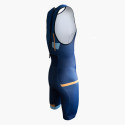 Body triathlon senza maniche 3X100 Blu/Arancione
