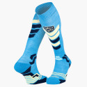 Chaussettes ski Slide Elite Bleu/Jaune