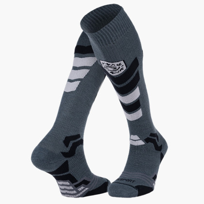 Slide Elite Black/Grey Ski Socks