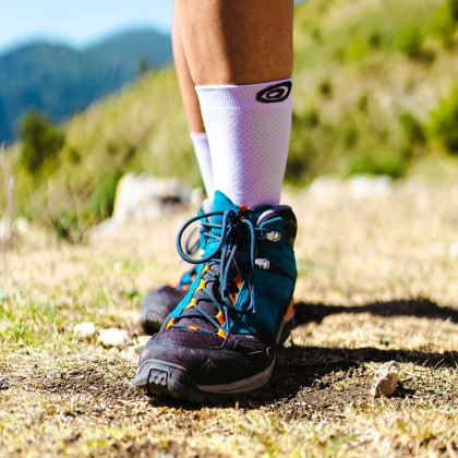 Double_polyamide_EVO_hiking_ankle_socks_black-grey