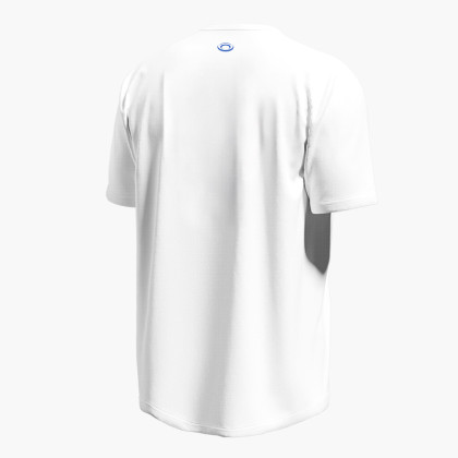 T-shirt LIGHT tecnico a maniche corte bianco/Giallo