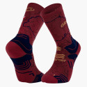 Chaussettes TREK COLLECTOR GR75 HAUTE Rouge/Bleu