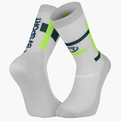 Calze alte LIGHT RUN "BALI" Grigio/Lime