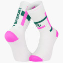Calze alte LIGHT RUN "BALI" Rosa/Verde