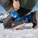 TREK SUMMIT Lyocell Alpes Blue Hiking Socks