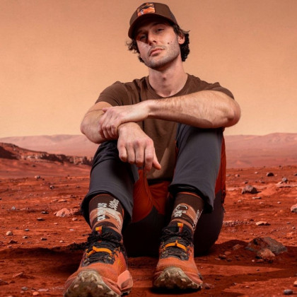 Calze da trekking TREK SUMMIT Lyocell Olympus marrone