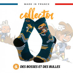 Chaussettes bleu TRAIL ULTRA - Collector DBDB | Made in France
