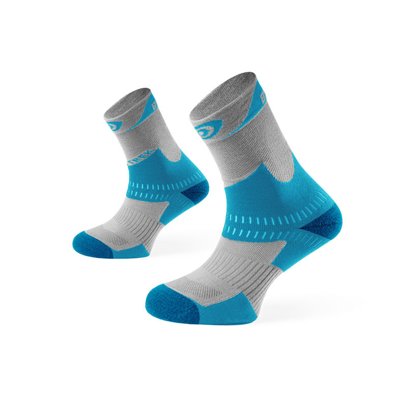 Hiking socks TREK+ grey-blue