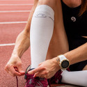 White-grey Light Run compression socks