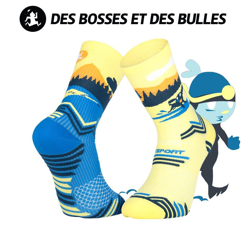 Chaussettes TRAIL ULTRA Snowrun Lover- Collector DBDB  | Made in France